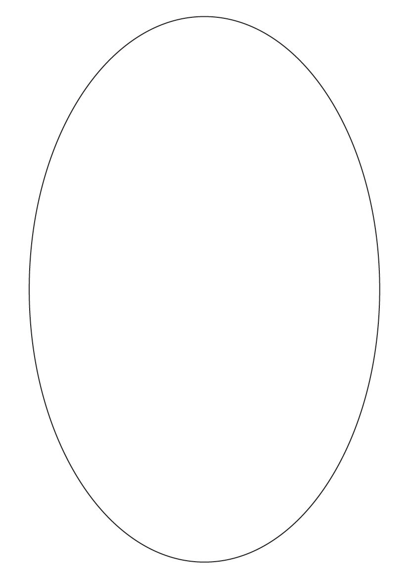 Oval shape labels 180mm x 280mm - Synthetic Labels Oval shape labels 180mm x 280mm - Synthetic Labels