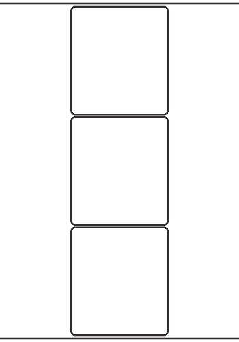 Rectangle Labels 89mm x 99mm - 690 labels per roll - Click Image to Close