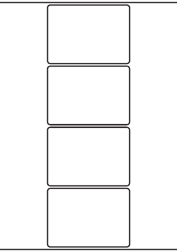 Rectangle Label 102mm x 73mm - 920 labels per roll - Click Image to Close