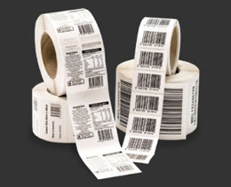 One Colour Roll Labels